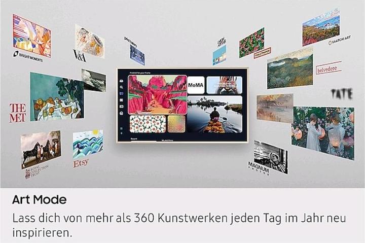Actual product image Samsung QE65LS03FA (65", The Frame, QLED, LED, 4K, 2025)