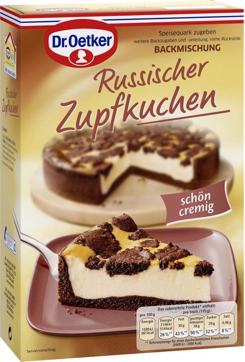Image du produit Dr. Oetker Gâteau russe (670 g)