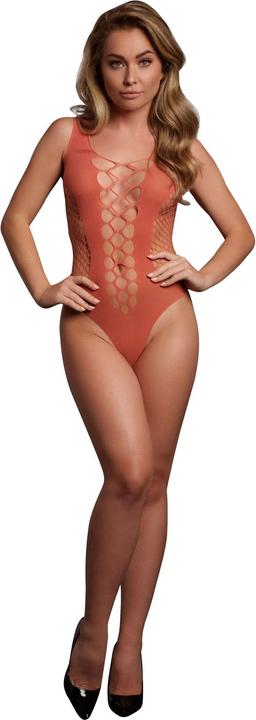 Image du produit Le Désir Teddy col en V avec panneaux opaques - Taille unique (Taille unique)
