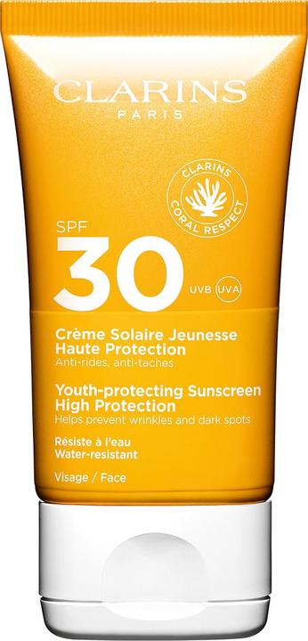 Actual product image Clarins Suncare Face Cream SPF 30 (Sun cream face, SPF 30, 50 ml, 73 g)
