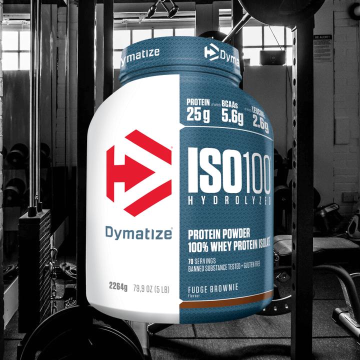 Image du produit Dymatize Iso 100 (Fudge Brownie, 1 pcs, 2264 g)