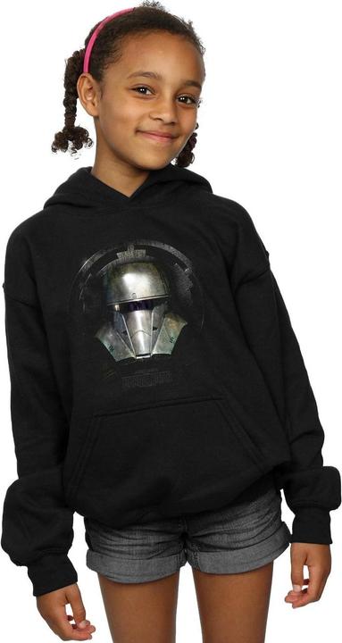 Produktbild Star Wars The Mandalorian Dark Helmet Kapuzenpullover Mädchen (140, 146)