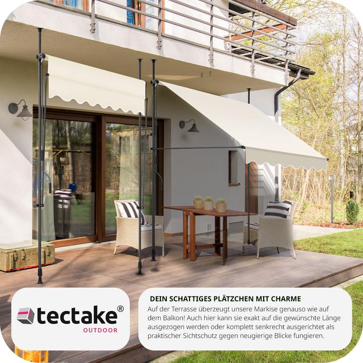 Immagine prodotto tectake Tenda da sole a morsetto (1.50 m)