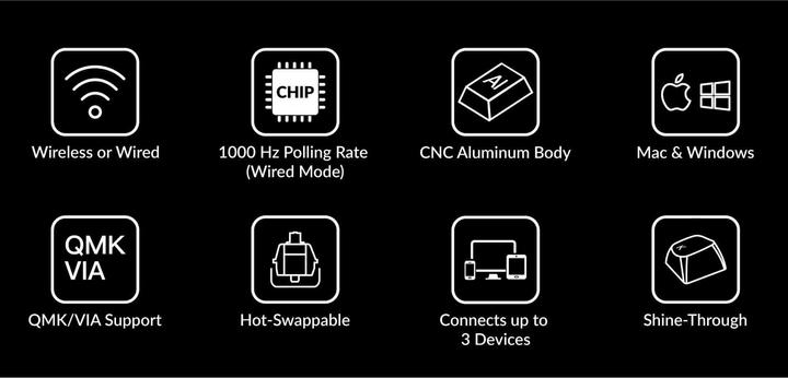 Image du produit Keychron Q2 Pro (CH, Sans fil)