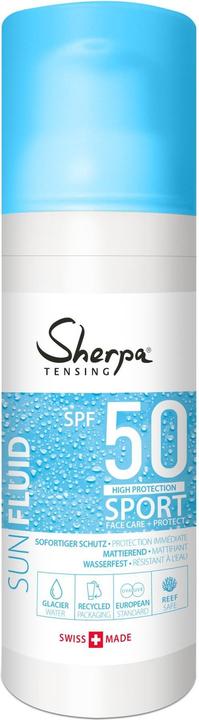 Produktbild Sherpa Tensing Sun Fluid Sport (Sonnencreme Gesicht, SPF 50, 50 ml, 82 g)