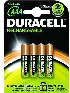 Produktbild Duracell Recharge Plus (1 Stk., AAA, 750 mAh)