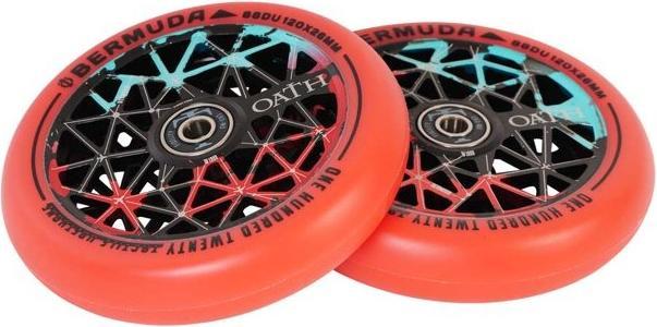 Immagine prodotto Triad Oath Bermuda 110mm Wheels Schwarz/Blau/Rot - Pack