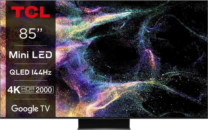 Actual product image TCL 85C845 (85", Mini-LED, QLED, 4K, 2023)
