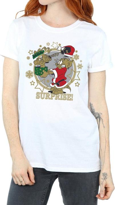 Image du produit Tom & Jerry - T-shirt CHRISTMAS SURPRISE - Femme (L)
