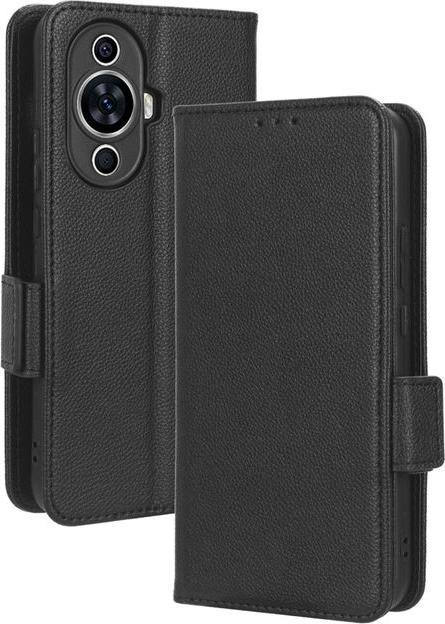 Actual product image MU Classic Litchi Leather Bookcover Series (Huawei Nova 11 Ultra, Huawei Nova 11 Pro)