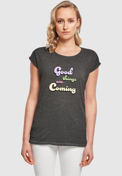 Produktbild Merchcode Ladies Good Things Extended Shoulder Tee - 112623 (XXL)