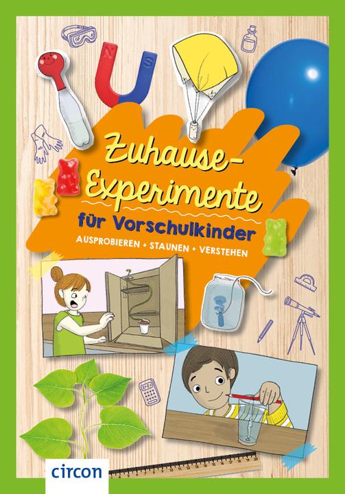 Actual product image Zuhause-Experimente für Vorschulkinder (German, Svenja Ernsten, Lucie Göpfert, 2022)