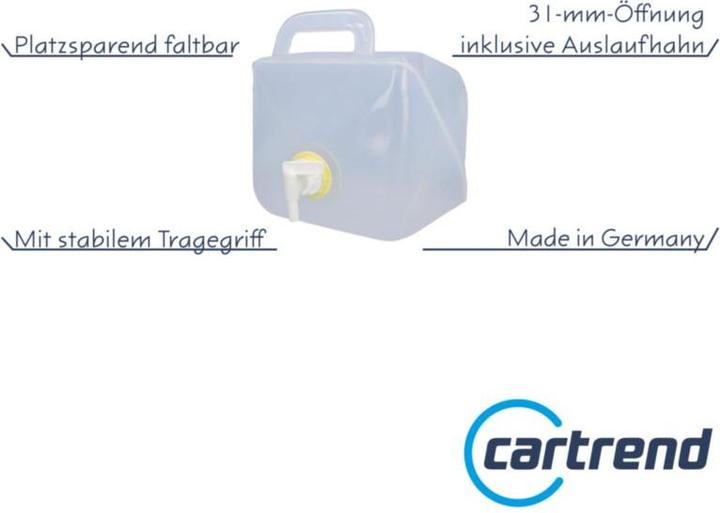 Actual product image Cartrend Water canister