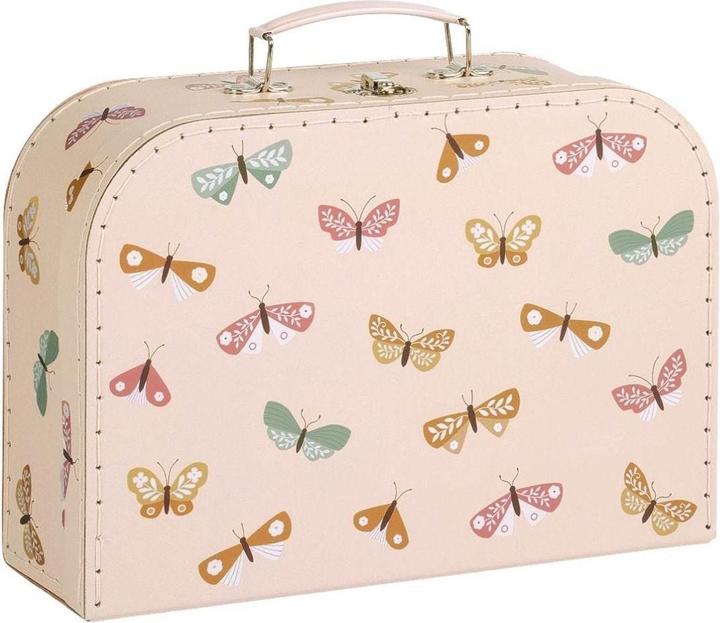 Actual product image A Little Lovely Company Butterflies suitcase set