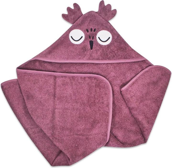 Image du produit Love Kids Serviette de bain à capuche, hibou