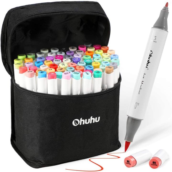 Image du produit Ohuhu Marqueur artistique Honolulu B (Multicolore, 72 x)