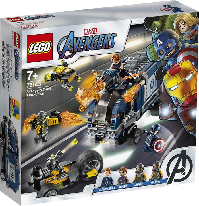 Produktbild LEGO Avengers Truck-Festnahme (76143, LEGO Marvel)