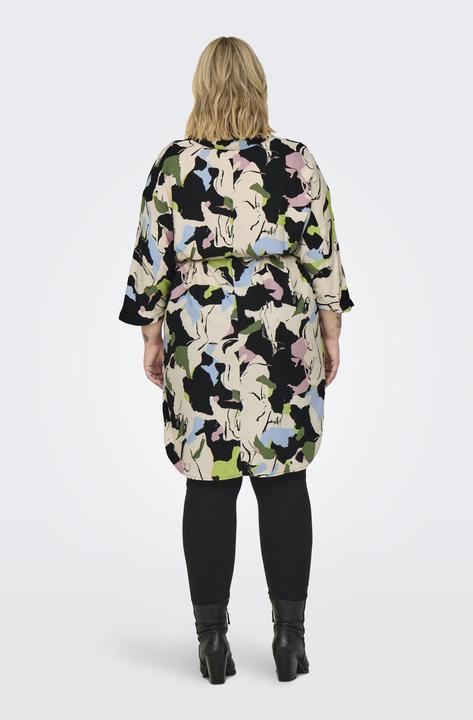 Produktbild Only CARISIDORA Midikleid Tunika mit halber Knopfleiste (50)