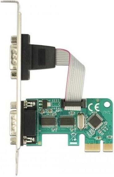 Actual product image Delock 89918 PCI Express Card 2x Serial