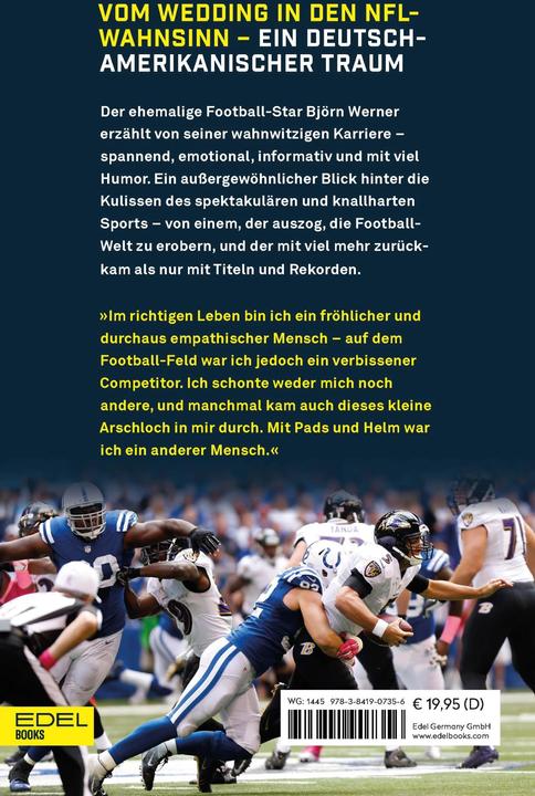 Produktbild My American Football Dream (Deutsch, Nils Weber, 2020)