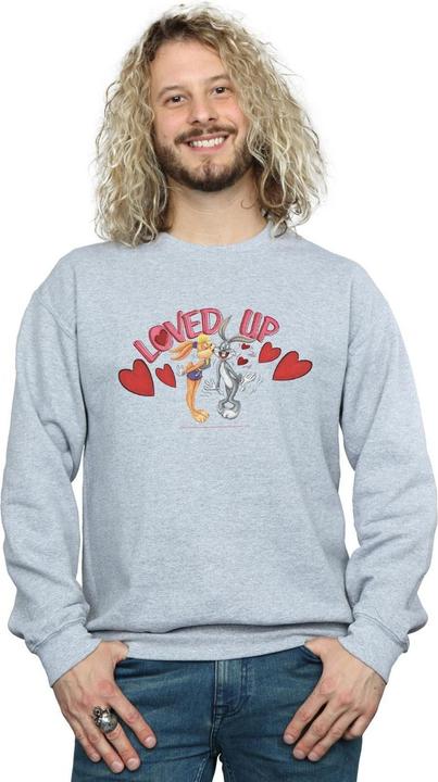 Produktbild Looney Tunes Bugs Bunny And Lola Valentine's Day Loved Up Sweatshirt (S)