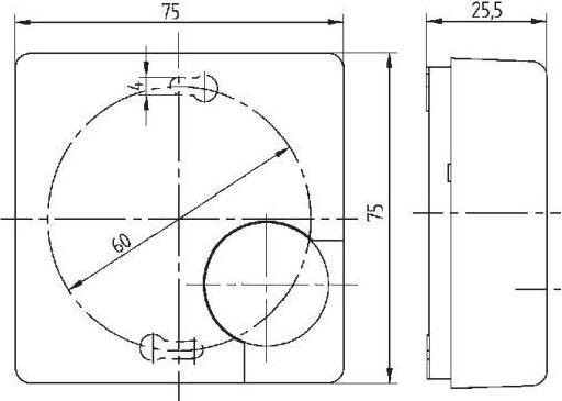 Produktbild Eberle Controls Raumthermostat Raumtemperaturregler