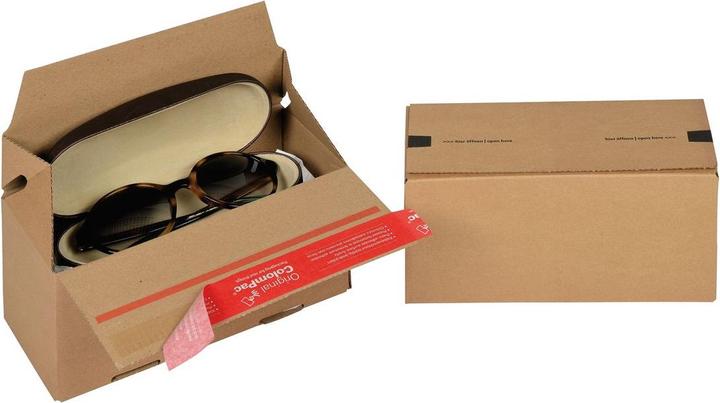 Image du produit Colompac Carton pliable Eurobox S, fermeture autocollante & fil d'arrachage, pliage en Z, combinable... (20 x)