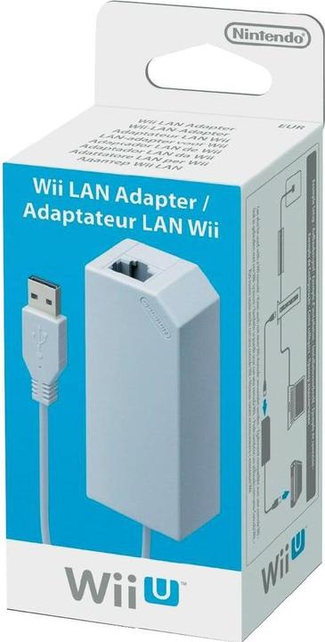 Actual product image Nintendo Wii / Wii U LAN Adapter (Wii, Wii U)