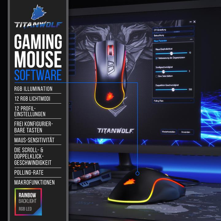 Immagine prodotto Titanwolf Wing (Cablato)
