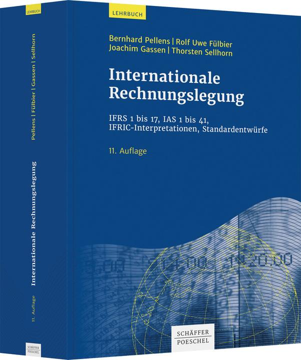 Actual product image Internationale Rechnungslegung (German, Bernhard Pellens, 2021)