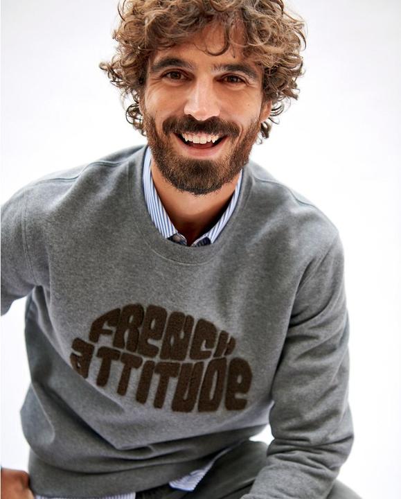 Image du produit La Redoute Collections Chemise à rayures avec col français (XL)