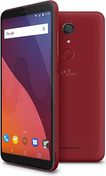 Actual product image Wiko View (32 GB, Cherry Red, 5.70", Dual SIM + SD, 13 Mpx, 4G)