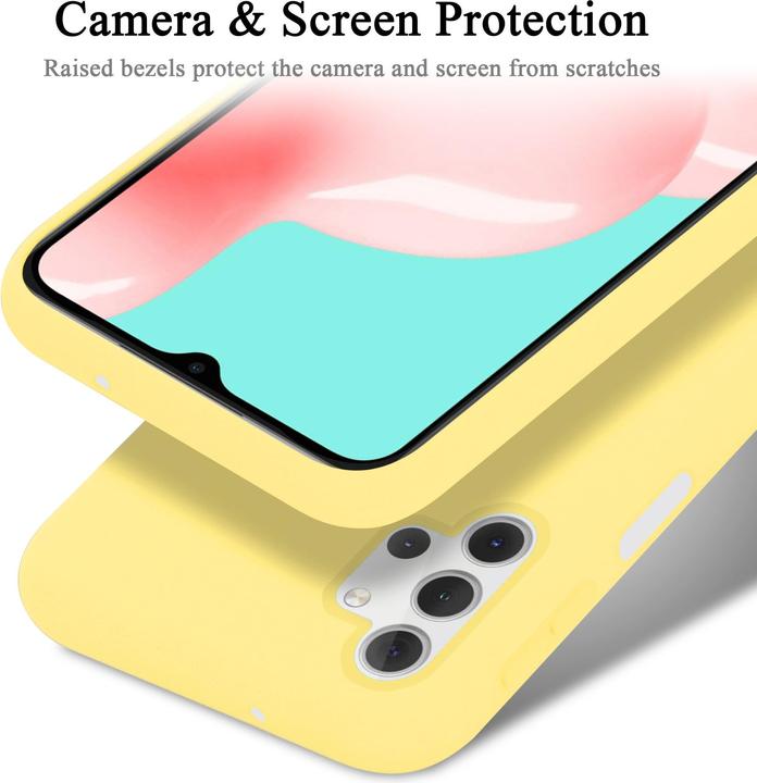 Produktbild Cadorabo TPU Liquid Silicone Case Cover (Samsung Galaxy A32 5G)
