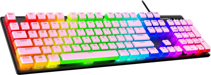 Actual product image HP HyperX Pudding Keycaps 2 - Full Key Set - PBT - Pink (US Layout)