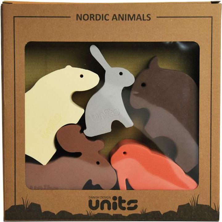 Produktbild Units 5 Small Nordic Animals In A Box (224)