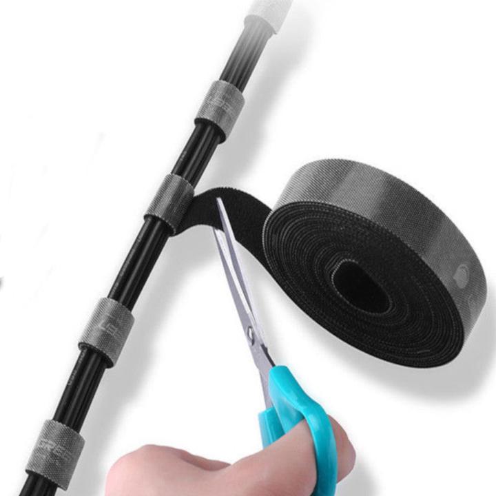 Image du produit Hermex 5m x 20mm Rouleau de bande Velcro Passage de câble Velcro Collier de serrage (500 cm)