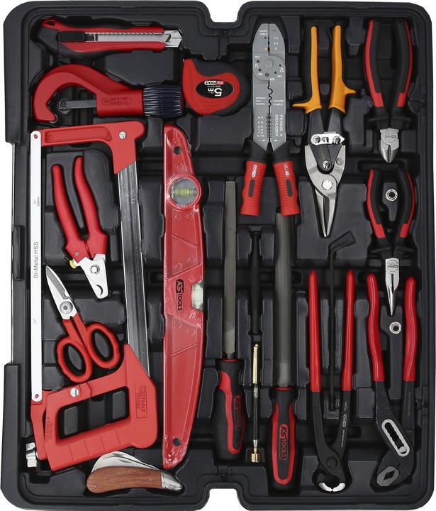 Produktbild KS Tools 1/4 +1/2 Werkzeug-Satz 135-tlg. (127 Teile)