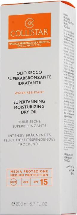 Produktbild Collistar Supertanning Dry Oil Spf 15 (Sonnenspray, SPF 15, 200 ml, 150 g)