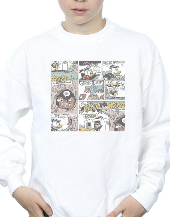 Actual product image Disney Boys Chip 'n Dale Comic Sweatshirt (152, 158)