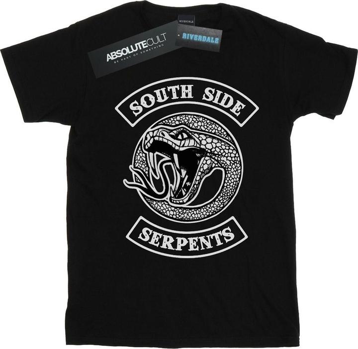 Actual product image Riverdale Mens Southside Serpents Monotone T-Shirt (3XL)