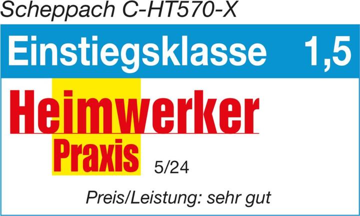 Nährwerte und Zutaten Scheppach C-HT570-X (Akkuheckenschere)