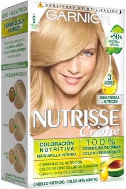 Produktbild Garnier Tinte Pelo Nutrisse 9 Rubio Muy Claro (9 Rubio Muy Claro)