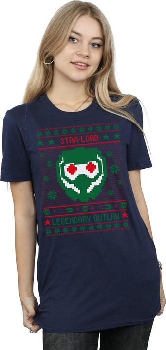 Image du produit - T-shirt GUARDIANS OF THE GALAXY VOL. STAR LORD FAIR ISLE - Femme (M)
