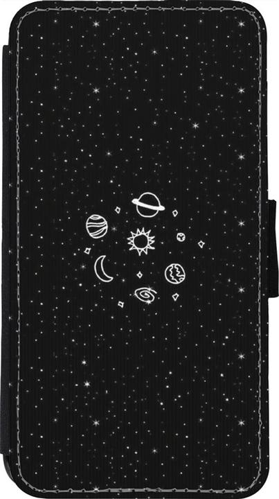 Image du produit PhoneLook Coque Wallet noir Space Doodle (Apple iPhone 11 Pro)