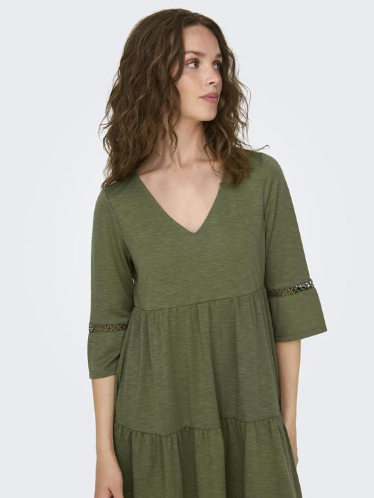 Actual product image JdY Loose cut V-neck short dress Lace dress (XS)