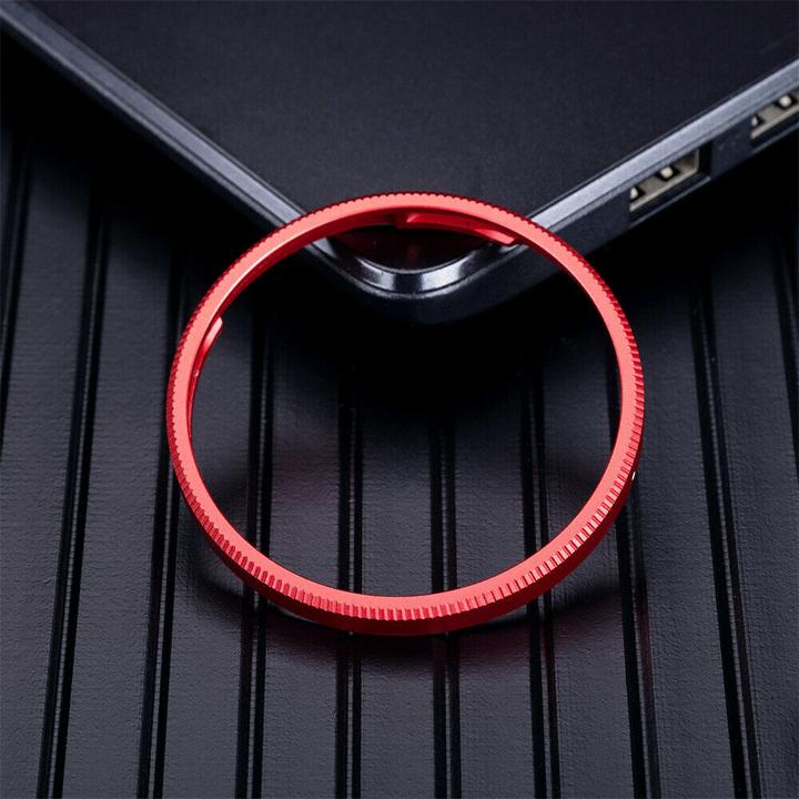 Actual product image JJC RN GR3X RED Lens Decoration Ring for Ricoh GRIIIx