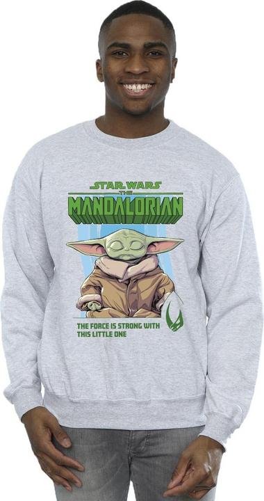 Image du produit Star Wars - Sweat THE MANDALORIAN THE FORCE IS STRONG - Homme (L)