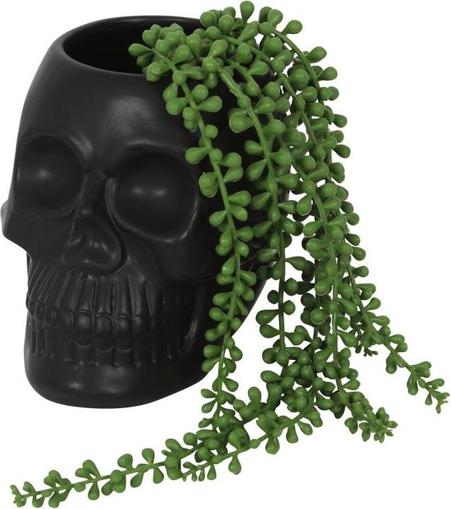 Produktbild Something Different Blumentopf Dark Matter Totenkopf (13 cm)