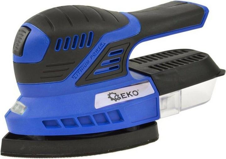 Immagine prodotto GEKO Smerigliatrice a vibrazione a batteria 18V - senza batteria e caricabatterie (Smerigliatrice ad oscillazione)