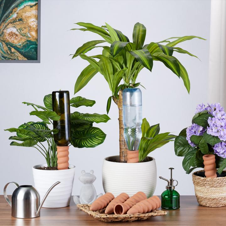 Actual product image Relaxdays Clay cone (Clay cone)